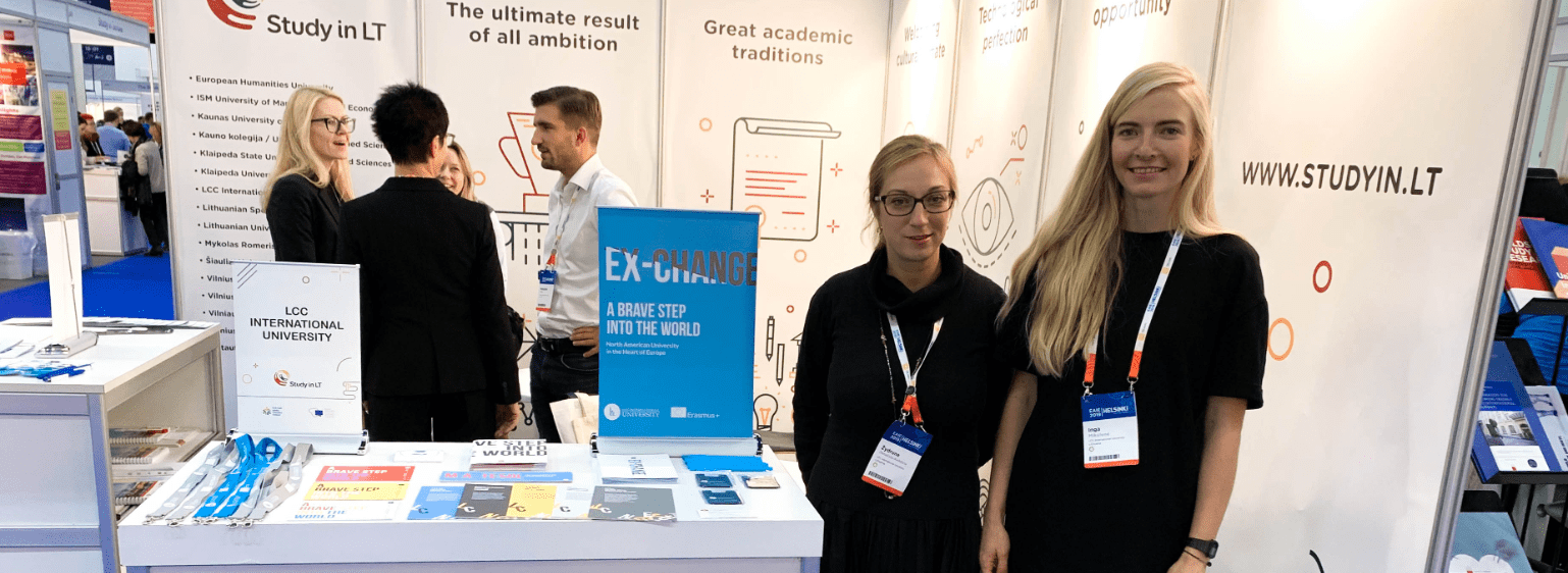 LCC Representatives at the 31st Annual EAIE Conference, Finland